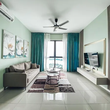 Family-Friendly 3-Bedroom Condo At Ioi Resort City Kampong Abu Bakar Exterior photo
