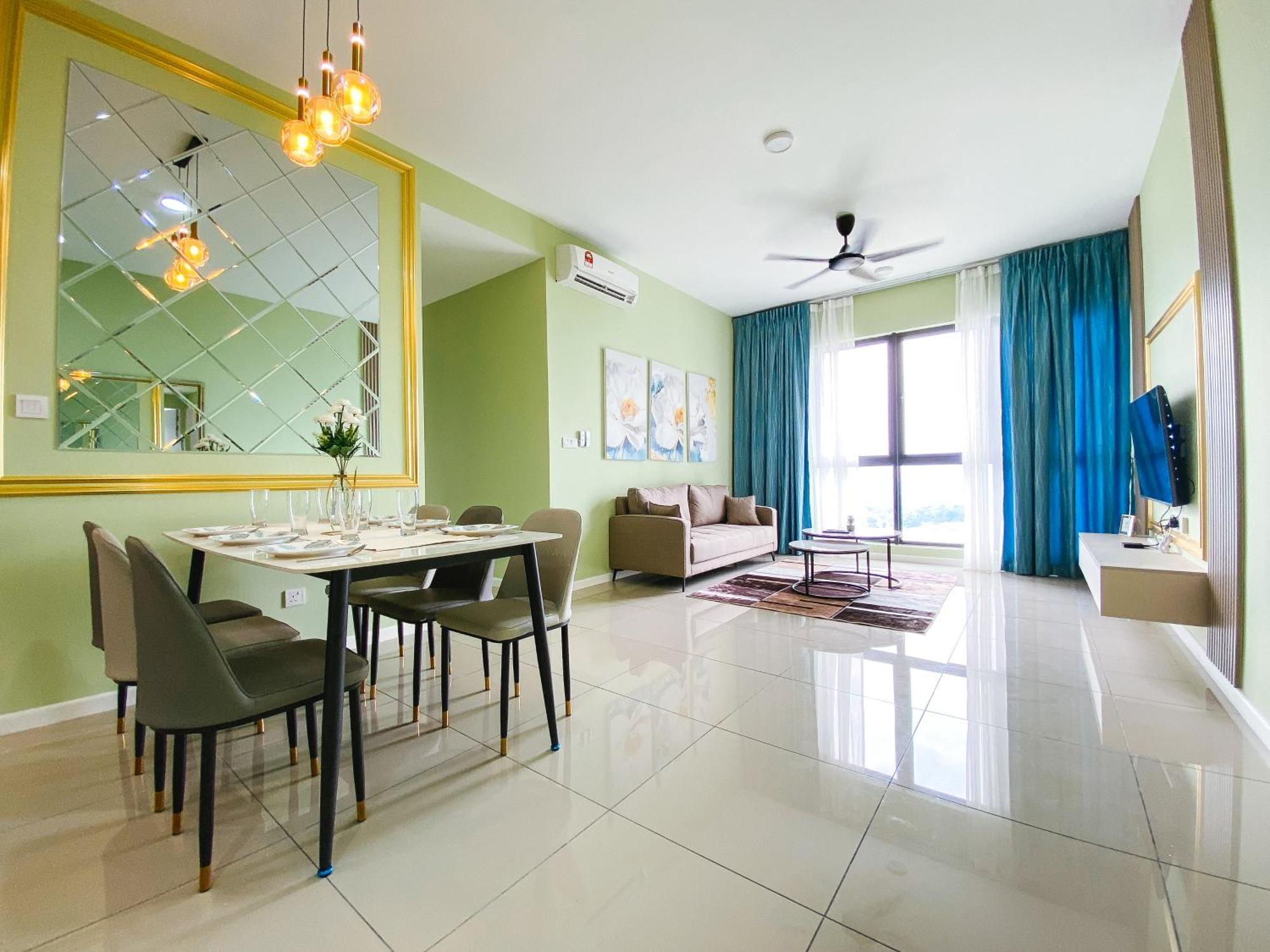 Family-friendly 3-bedroom At Ioi Apartment *