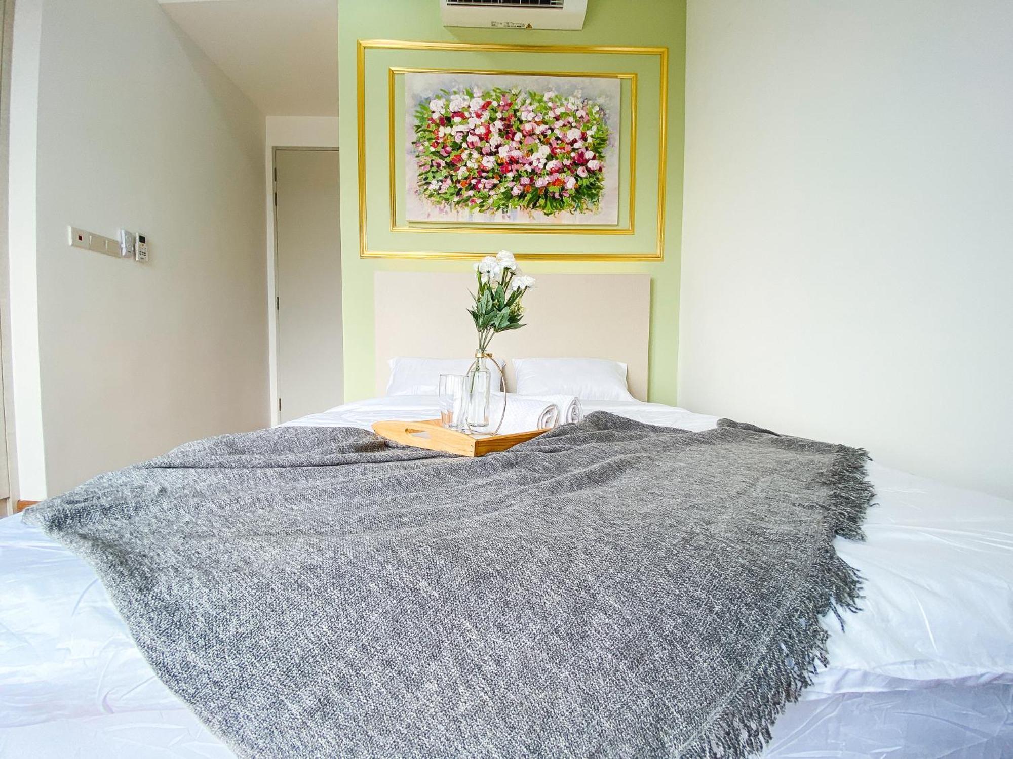 Family-friendly 3-bedroom At Ioi Apartment Kampong Abu Bakar